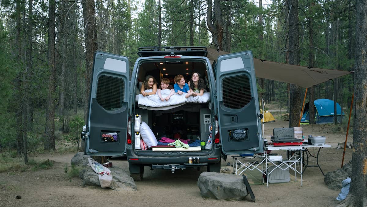 Campervan Storage Ideas for Families